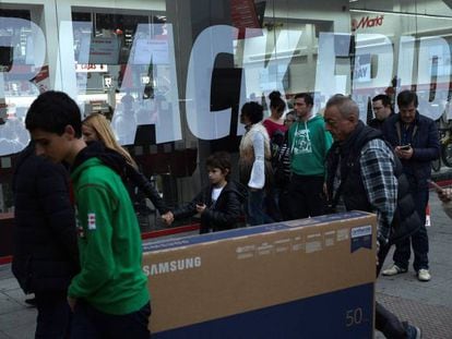 Black Friday en España y San Fermín en Nueva York