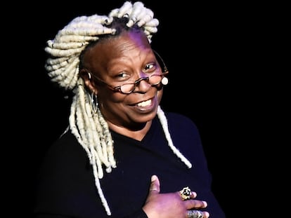 La actriz Whoopi Goldberg en la presentación del Calendario Pirelli 2020, en Verona.