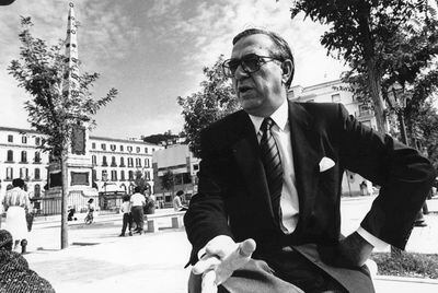 Rafael Pérez Estrada (1934-2000), en una imagen de 1988.