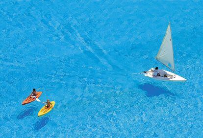 La piscina de San Alfonso del Mar Resort, en Chile, mide más de mil metros de largo.
