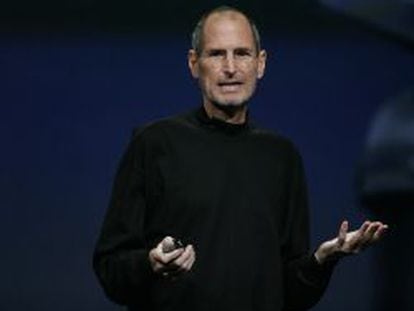 Imagen del difunto cofundador de Apple Inc., Steve Jobs. 
