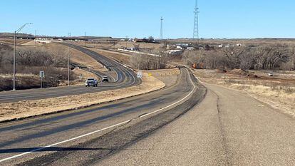 Carretera que ampliará Ferrovial en Amarillo (Texas).