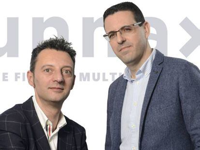 Julián Díaz-Santos y Jordi Pérez, fundadores de Unnax.