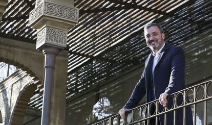 Collboni, ayer, en la sede del distrito de Horta-Guinardó.