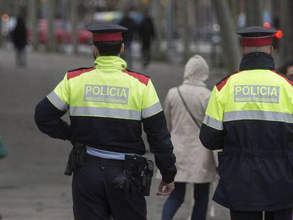 Una patrulla de Mossos d'Esquadra, en una imagen de archivo.