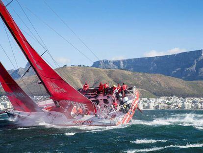 El Mapfre llega a Ciudad del Cabo (Sudáfrica) en la segunda etapa de la Volvo Ocean Race