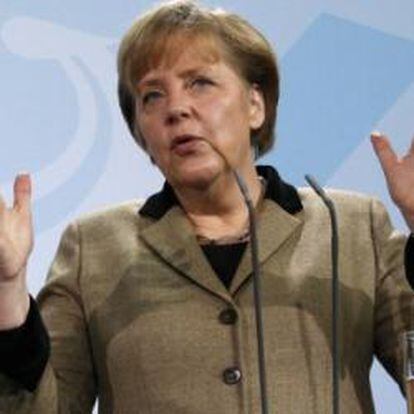 La canciller, alemana Angela Merkel
