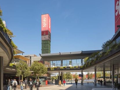 Vista del centro comercial Splau, en Cornellà (Barcelona).