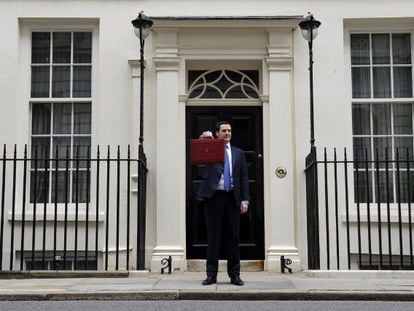 El ministro brit&aacute;nico de Econom&iacute;a, George Osborne. 