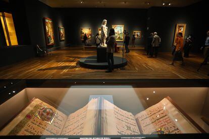 Vista de una de las salas de la exposición en el Museo del Prado.