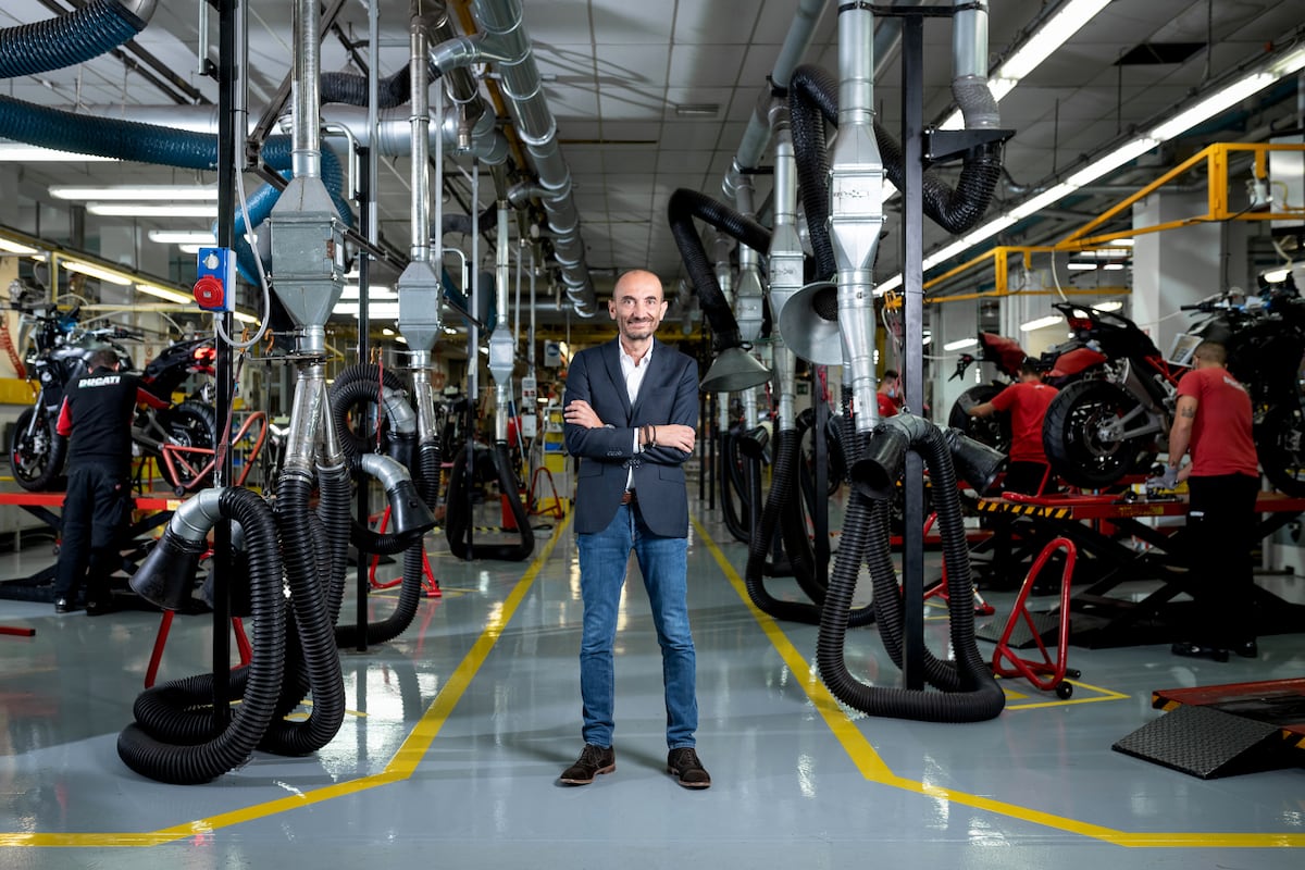 Claudio Domenicali, el ingeniero que ha transformado Ducati: “Somos la elección de quienes buscan algo especial” | Negocios