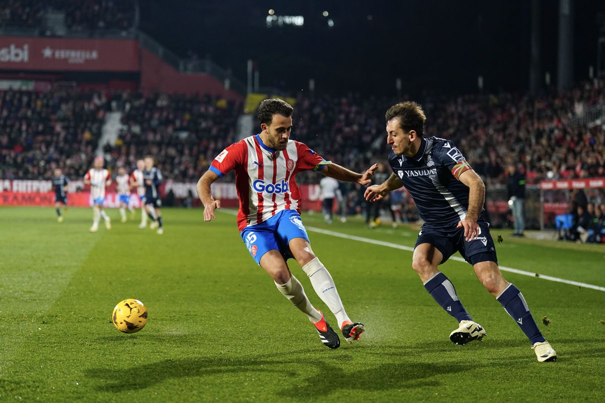 Girona-Real Sociedad, silencio en el marcador, ruido en el terreno de juego |  Fútbol |  Deportes