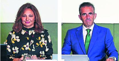 Marta Álvarez y Víctor del Pozo, presidenta y consejero delegado de El Corte Inglés.