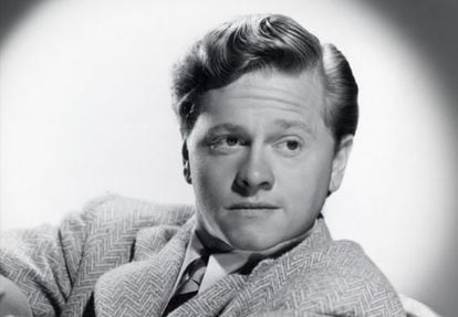 El actor Mickey Rooney.