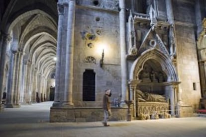 Interior de la catedral de Ourense.