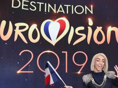 El representante francés a Eurovisión, Bilal Hassani, tras ser elegido el pasado día 26. En vídeo, declaraciones de un portavoz de la campaña por el boicot y de la artista israelí Netta, ganadora de Eurovisión en 2018.