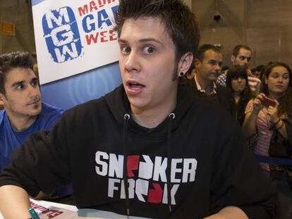 Mangel y ElRubius, dos de los &#039;youtubers&#039; espa&ntilde;oles m&aacute;s conocidos.