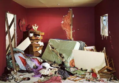 'The Destroyed Room', 1978, de Jeff Wall