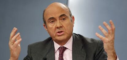 El ministro de Economía, Luis de Guindos.