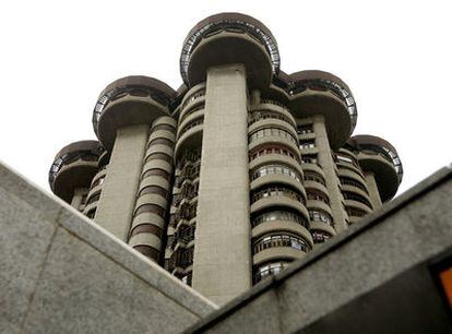 Imagen del edificio Torres Blancas, proyectado por el arquitecto Francisco Javier Sáenz de Oiza.