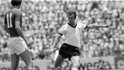 Franz Beckenbauer durante el Mundial de México 70.