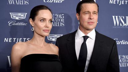 Angelina Jolie y Brad Pitt, en una entrega de premios en Nueva York en noviembre de 2015.