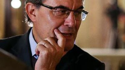 El presidente catal&aacute;n, Artur Mas, el pasado septiembre.