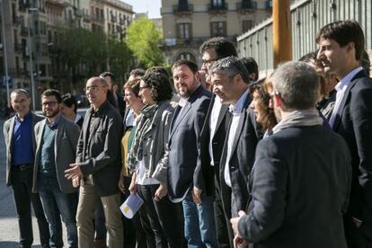 Oriol Junqueras presenta su candidatura para continuar liderando ERC