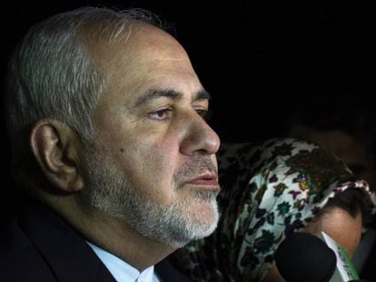 El ministro de relaciones exteriores de Irán, Mohammad Javad Zarif.