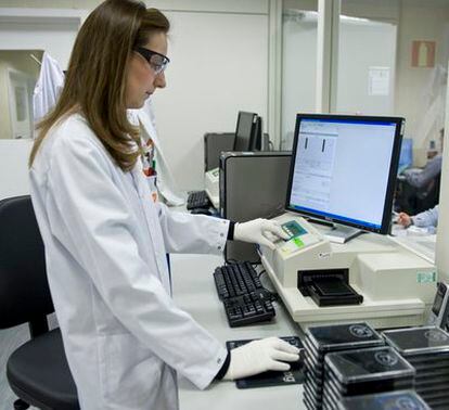 Laboratorio de descubrimiento de fármacos de GlaxoSmithKline en Tres Cantos (Madrid).