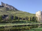 El castillo de Osma, a las afueras del Burgo de Osma (Soria).