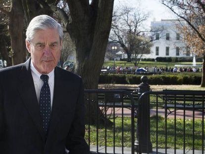 El fiscal especial Robert Mueller el pasado domingo en Washington. 