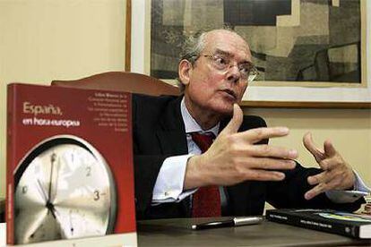Ignacio Buqueras, presidente de la Comisión Nacional para la Racionalización de los horarios.