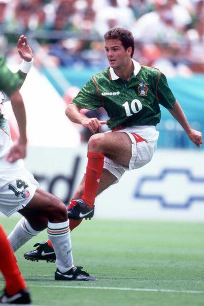 Luis García, en Estados Unidos 1994.