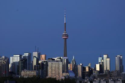 Edificios en la ciudad de Toronto, en septiembre de 2020.