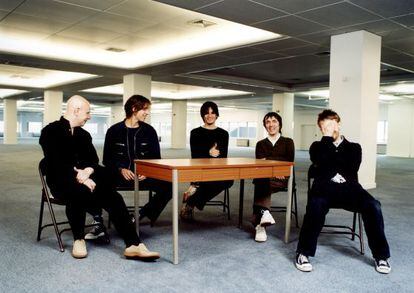 La banda británica Radiohead, en una imagen de 2007.