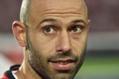 Javier Mascherano en La Plata, Argentina, el 7 de diciembre de 2019.