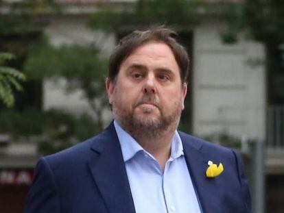 El exvicepresidente de la Generalitat Oriol Junqueras.