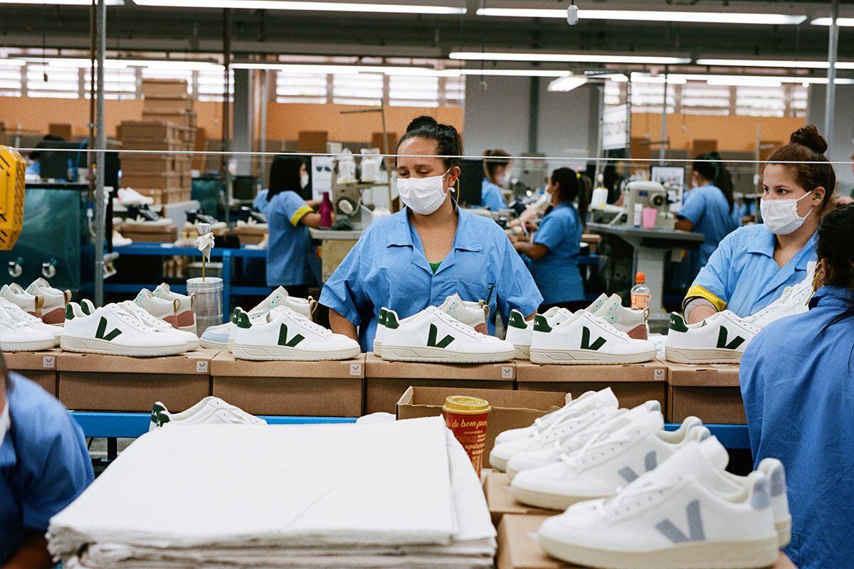 Todas las zapatillas se fabrican en el estado de Rio Grande do Sul en el sur de Brasil.