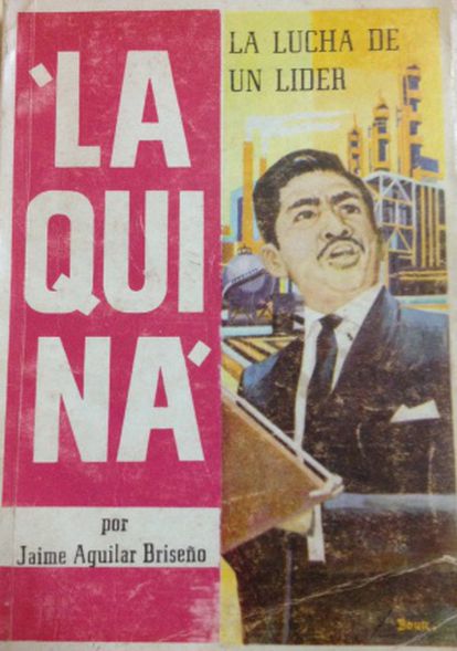 Portada de una vieja biografía panegírica sobre La Quina.