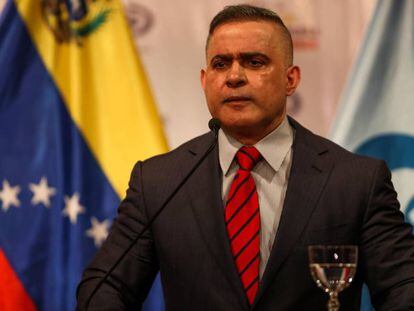 El fiscal de Venezuela, Tarek William Saab, habla sobre el atentado.