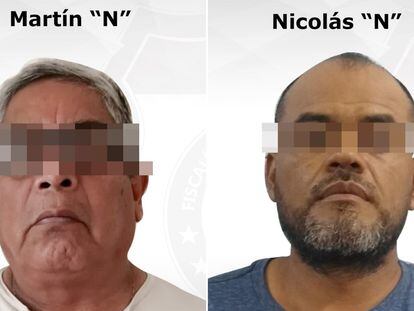 Los detenidos por el homicidio del presidente municipal de Xoxocotla: Martín "N" y Nicolás "N".