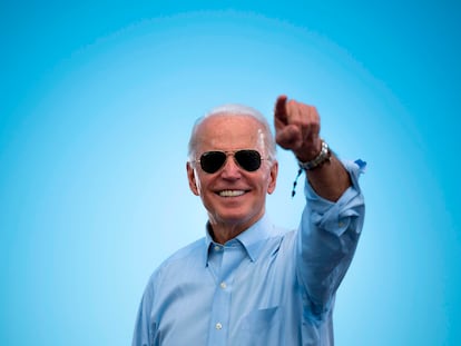 El presidente electo de Estados Unidos, Joe Biden, el pasado 29 de octubre en Florida.