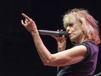 Chrissie Hynde, a Cap Roig.