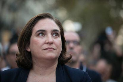 La alcaldesa de Barcelona, Ada Colau.