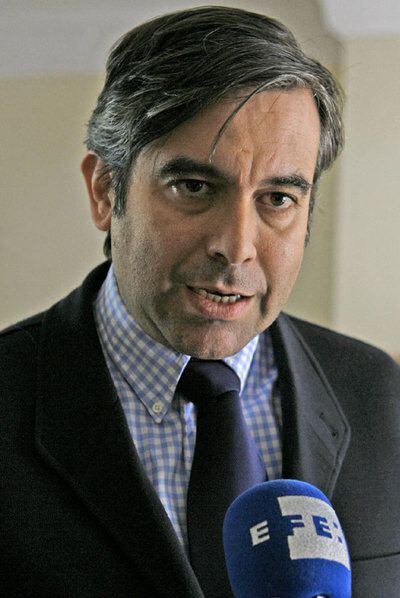 El magistrado Enrique López.