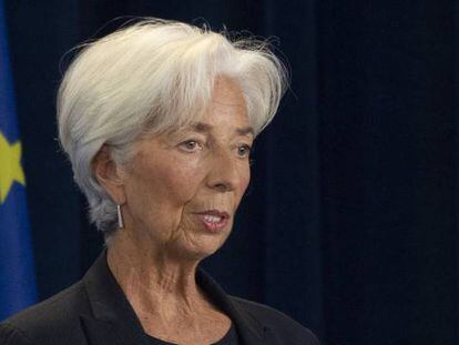 Christine Lagarde, nueva presidenta del BCE.