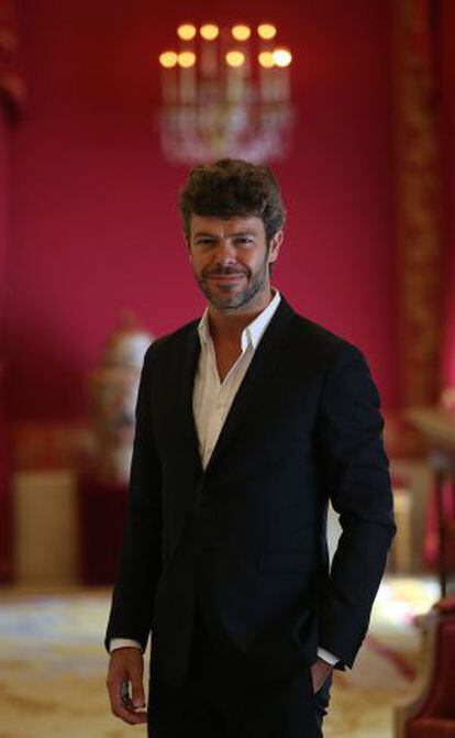 Pablo Heras-Casado, en su presentación en el Teatro Real.