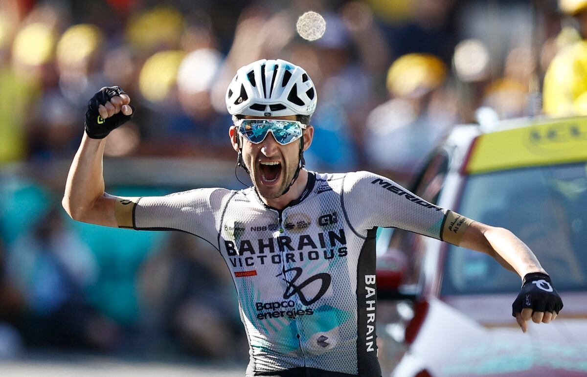 Wout Poels remporte la quinzième étape du Tour de France où Pogacar ne laisse pas tomber Vinegaard |  Des sports