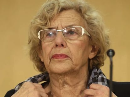 Manuela Carmena, alcaldesa de Madrid.